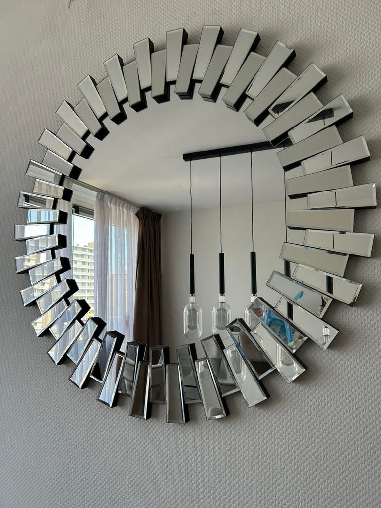 Glas spiegel €50,00, Ophalen of Verzenden