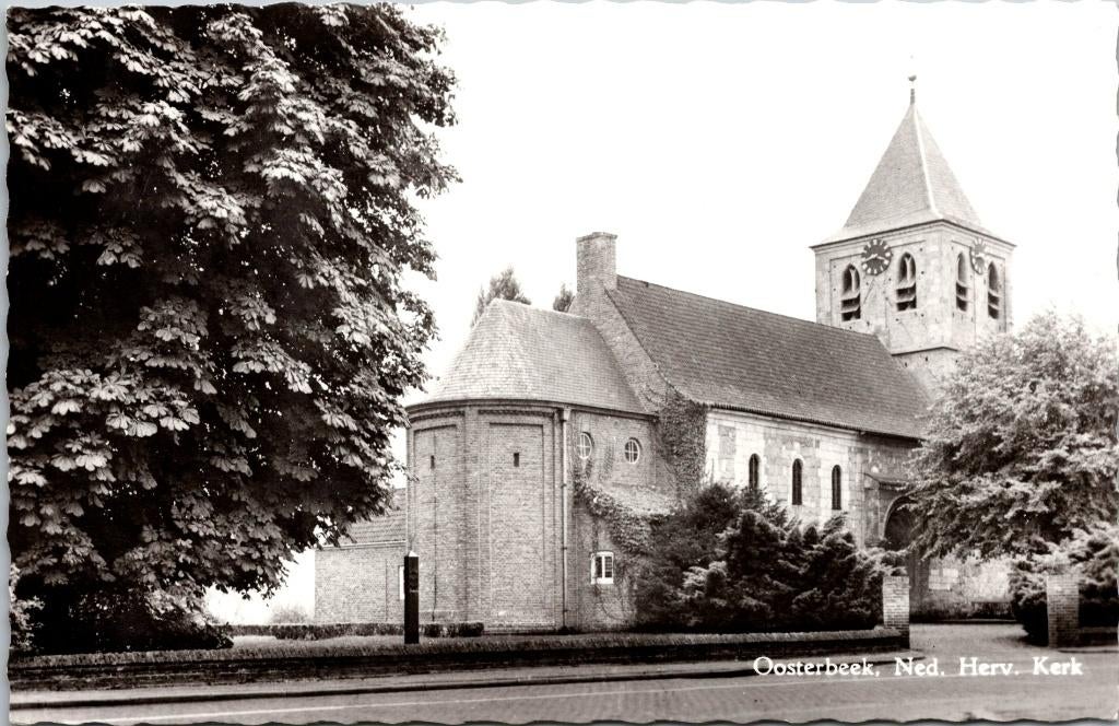 Oosterbeek - Ned. Herv. Kerk, Verzenden, 1940 tot 1960, Ongelopen, Gelderland