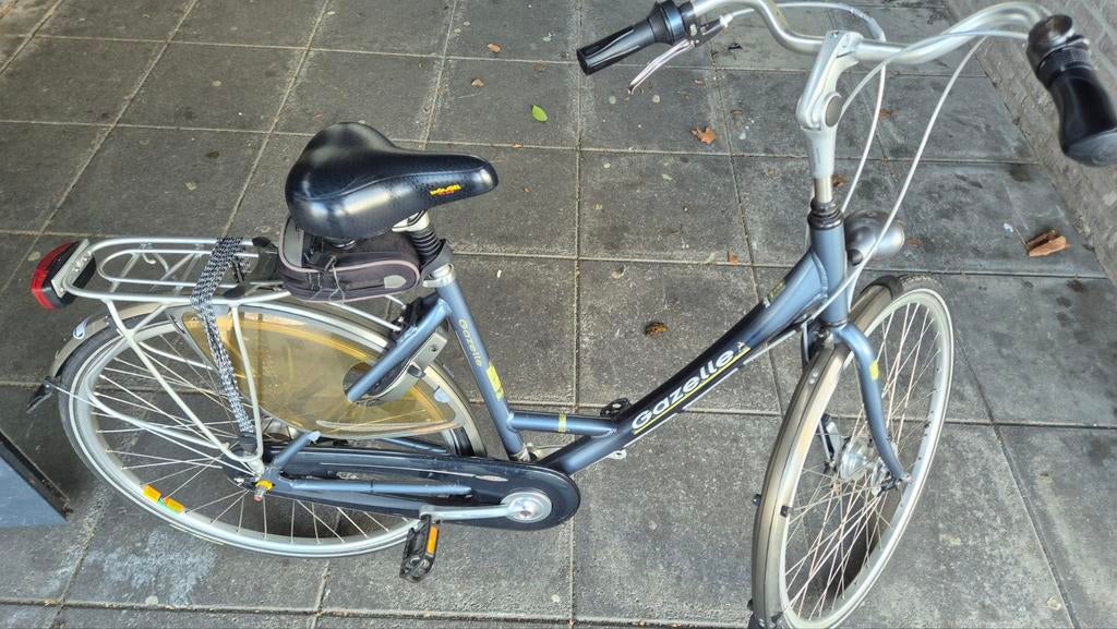 Gazelle damesfiets, Fietsen en Brommers, Fietsen | Dames | Damesfietsen, Ophalen, Gebruikt, Versnellingen, 50 tot 53 cm