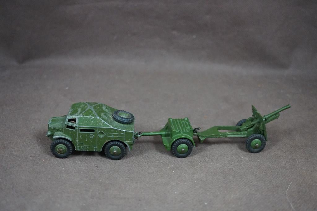 Dinky Toys Field artillery tractor set - TOP vintage, Antiek en Kunst, Ophalen of Verzenden