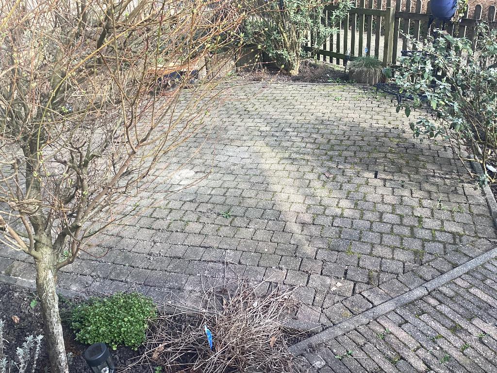 Koppelstones betonklinker tuinstenen, Tuin en Terras, Tegels en Klinkers, Ophalen, Gebruikt, Klinkers, 10 m² of meer