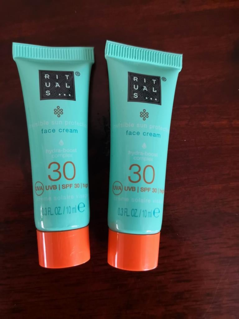 2x Rituals zonnebrandcrème 30 spf, Ophalen of Verzenden, Nieuw, Zonnebrand of After Sun