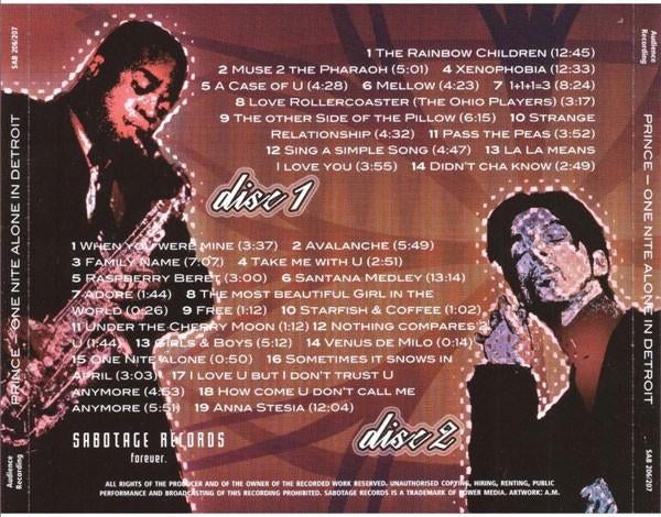 PRINCE - ONA IN DETROIT 2002 (2CD), Verzenden, 2000 - 2009, Nieuw in verpakking
