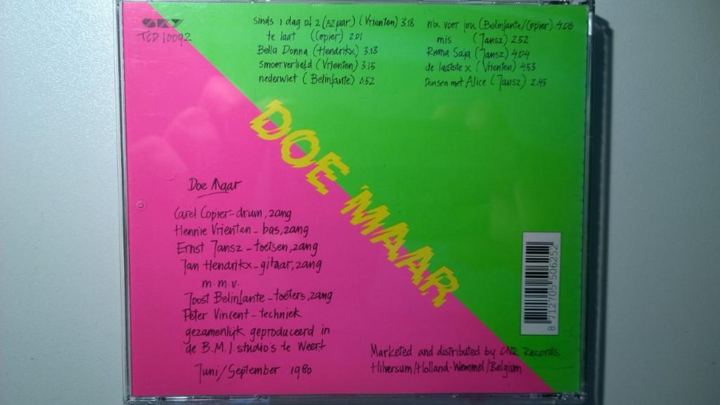 Doe Maar - Skunk, Ophalen of Verzenden, Zo goed als nieuw, Pop