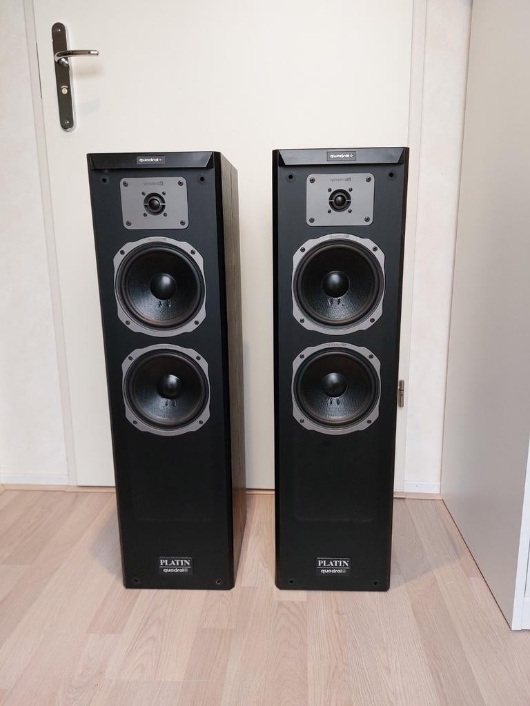 quadral platin MK 3 vloerstaande luidsprekers, Ophalen, 120 watt of meer, Front, Rear of Stereo speakers, Overige merken