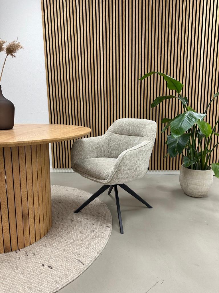 Kick Stan draaistoel Beige - Set van 6 - Nieuw in doos, Overige kleuren, Kick, Nieuw, Ophalen of Verzenden