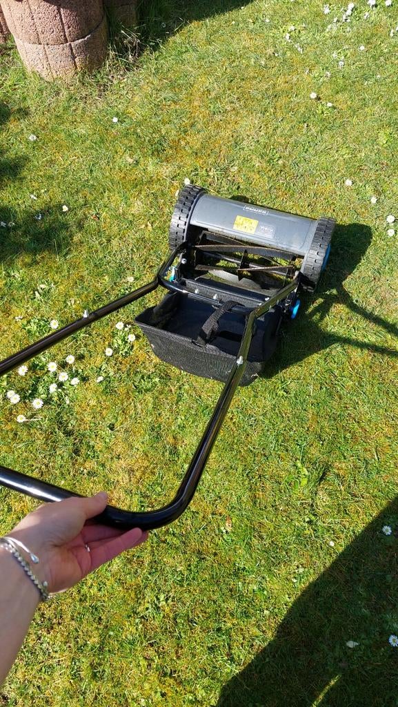 Handgrasmaaier Gamma - 5 keer gebruikt, Kooimesmaaier, Ophalen of Verzenden, Zo goed als nieuw