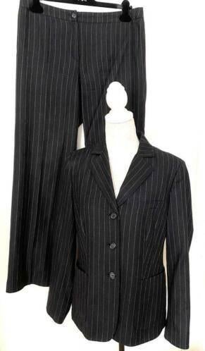 Antonette kostuum; jasje met pantalon maat 42 [DM], Kostuum of Pak, Maat 42/44 (L), Ophalen of Verzenden, Zo goed als nieuw
