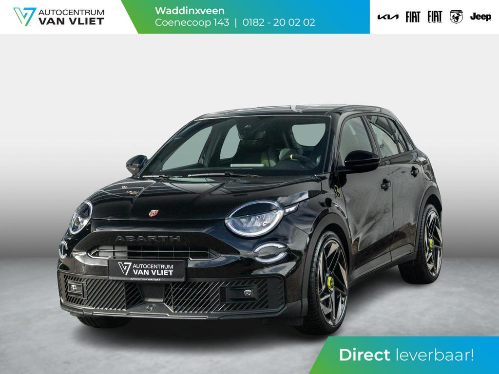 Abarth 600e Turismo 54 kWh | Uit voorraad leverbaar | 18% Bi, 238 pk, Stof, Huisgarantie, Met garantie (alle)
