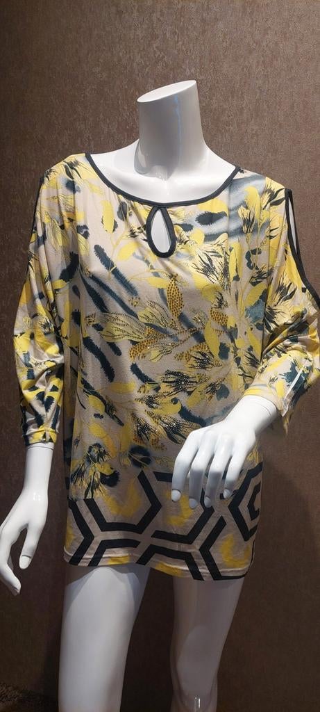 Missy top, Ophalen of Verzenden, Zo goed als nieuw, Maat 46/48 (XL) of groter, Lange mouw