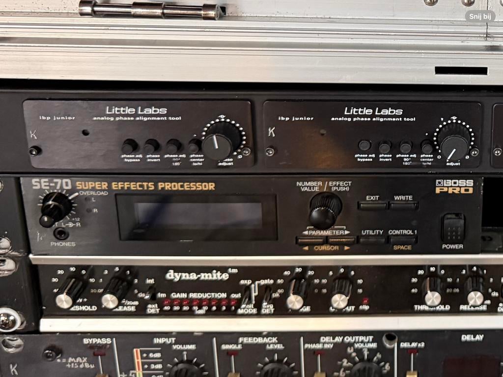 BOSS SE70 effect processor — top!, Ophalen of Verzenden, Zo goed als nieuw