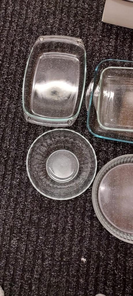 Gratis glazen schalen, Ophalen, Gebruikt