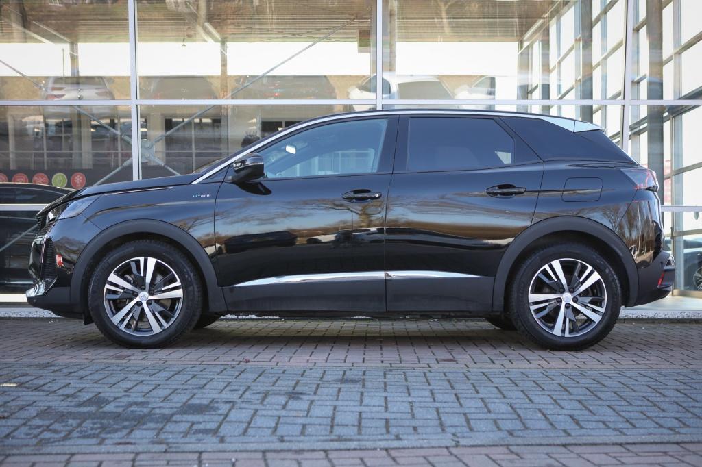 Peugeot 3008 Hybrid 225 Allure Pack (bj 2023, automaat), Automaat, Euro 6, 4 cilinders, Zwart