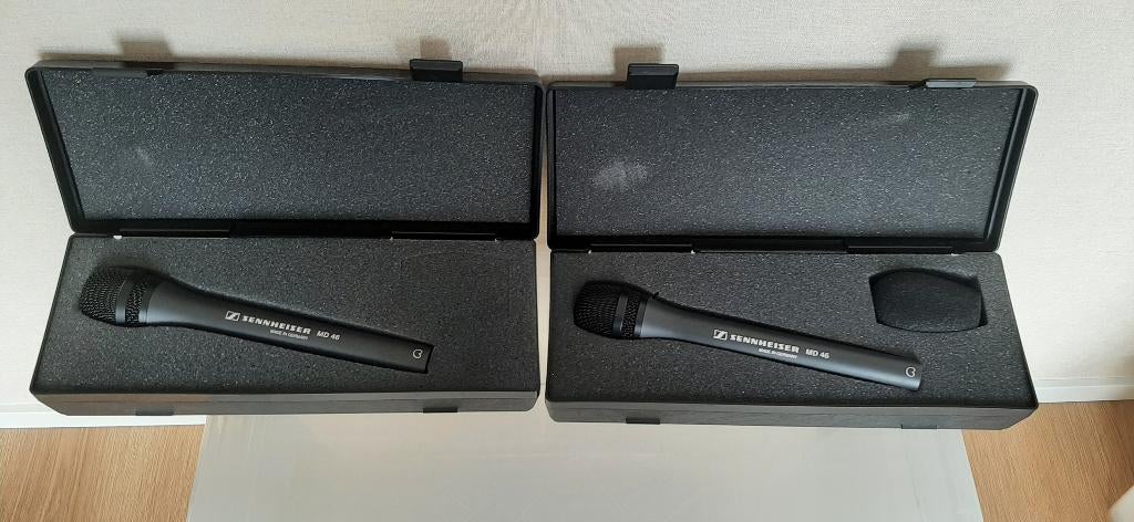 Sennheiser MD46 reporter microfoon, Muziek en Instrumenten, Microfoons, Ophalen, Zo goed als nieuw, Zangmicrofoon