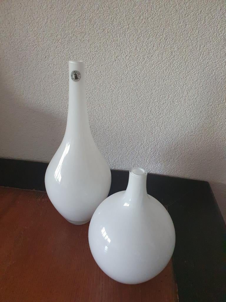 2 Ikea salong vazen, designer Johanna Jelinek, Ophalen, Overige kleuren, Minder dan 50 cm, Glas