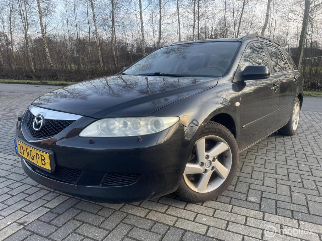 Mazda 6 Sportbreak 2.0i Touring, Zwart, 4 cilinders, 6 sportbreak, Zwart