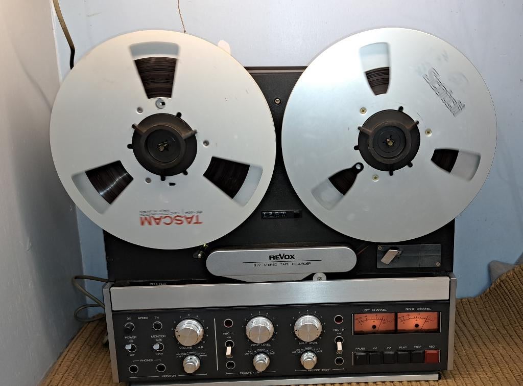 Revox B77 2 Track bandrecorder, Audio, Tv en Foto, Bandrecorders, Ophalen, Bandrecorder