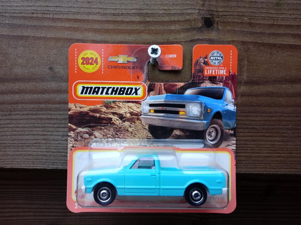 Chevrolet C10 Pick Up '68 Matchbox, Ophalen, Nieuw, Auto