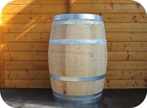 Eiken wijnvaten, wijnvat, regenton, halve vaten