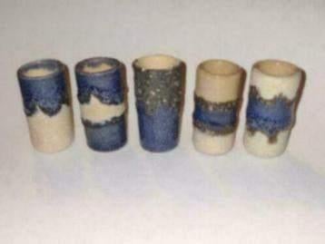 60e - 70e retro div. bloempotten Fat Lava style - Fennicole, Ophalen, Nieuw, Decoratie