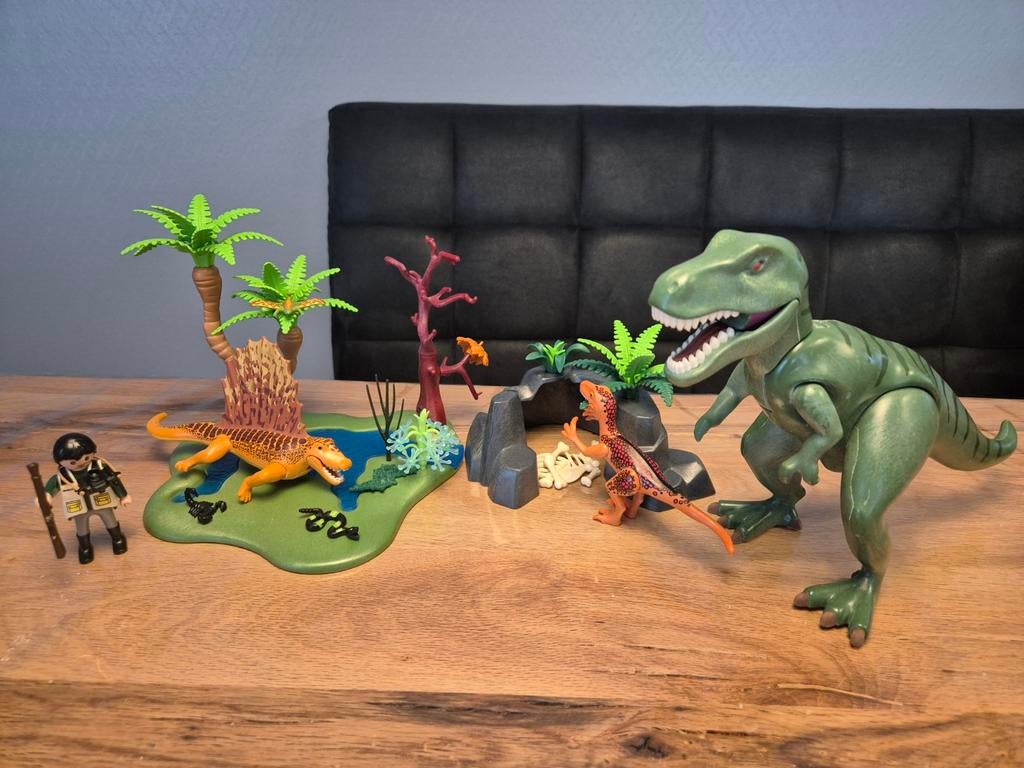 Playmobil Dimetrodon – 5235 en T-rex en Velociraptor, Kinderen en Baby's, Speelgoed | Playmobil, Ophalen of Verzenden