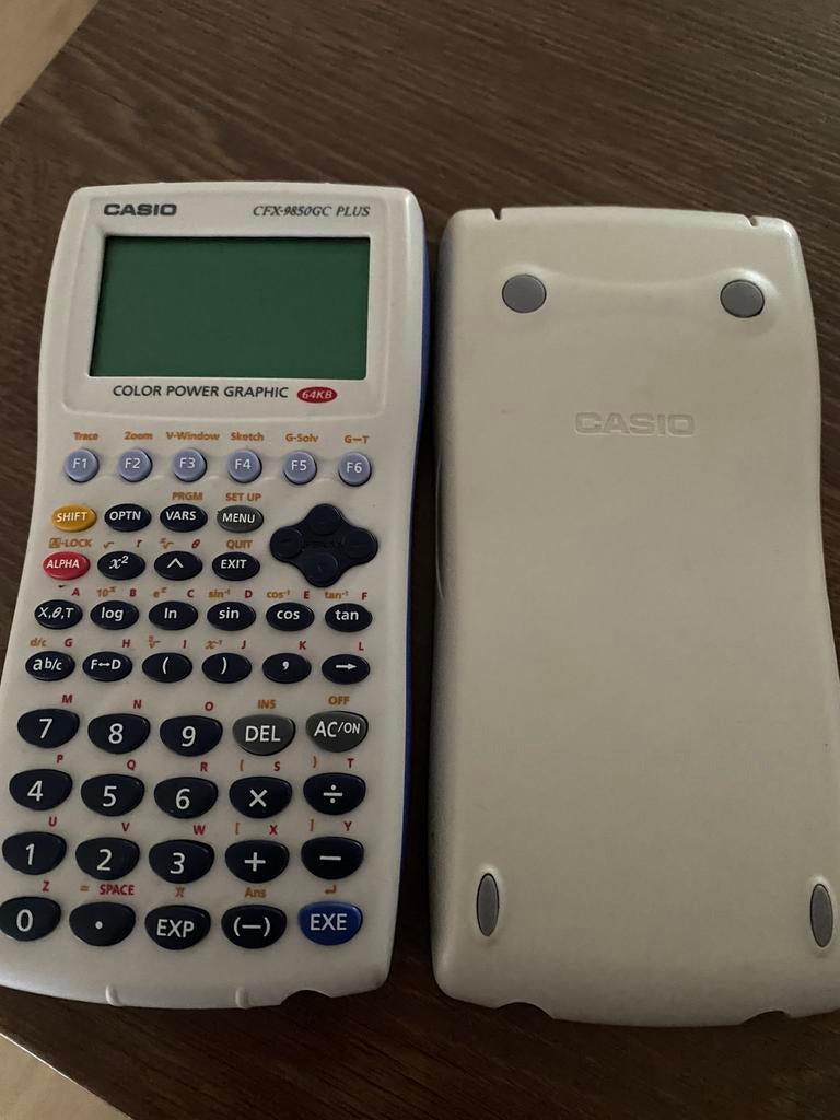 Grafische rekenmachine Casio cfx-9850GC Plus, Ophalen of Verzenden, Grafische rekenmachine, Zo goed als nieuw