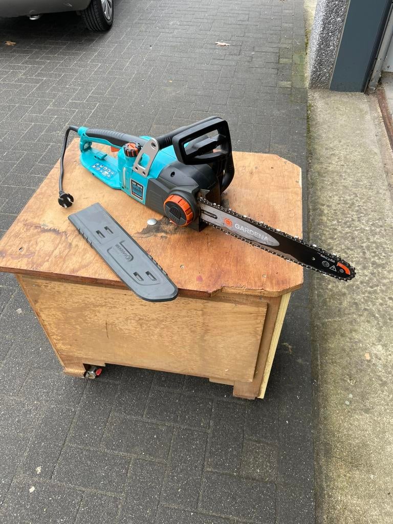 Gardena kettingzaag, Tuin en Terras, Ophalen of Verzenden, Zo goed als nieuw, Elektrisch