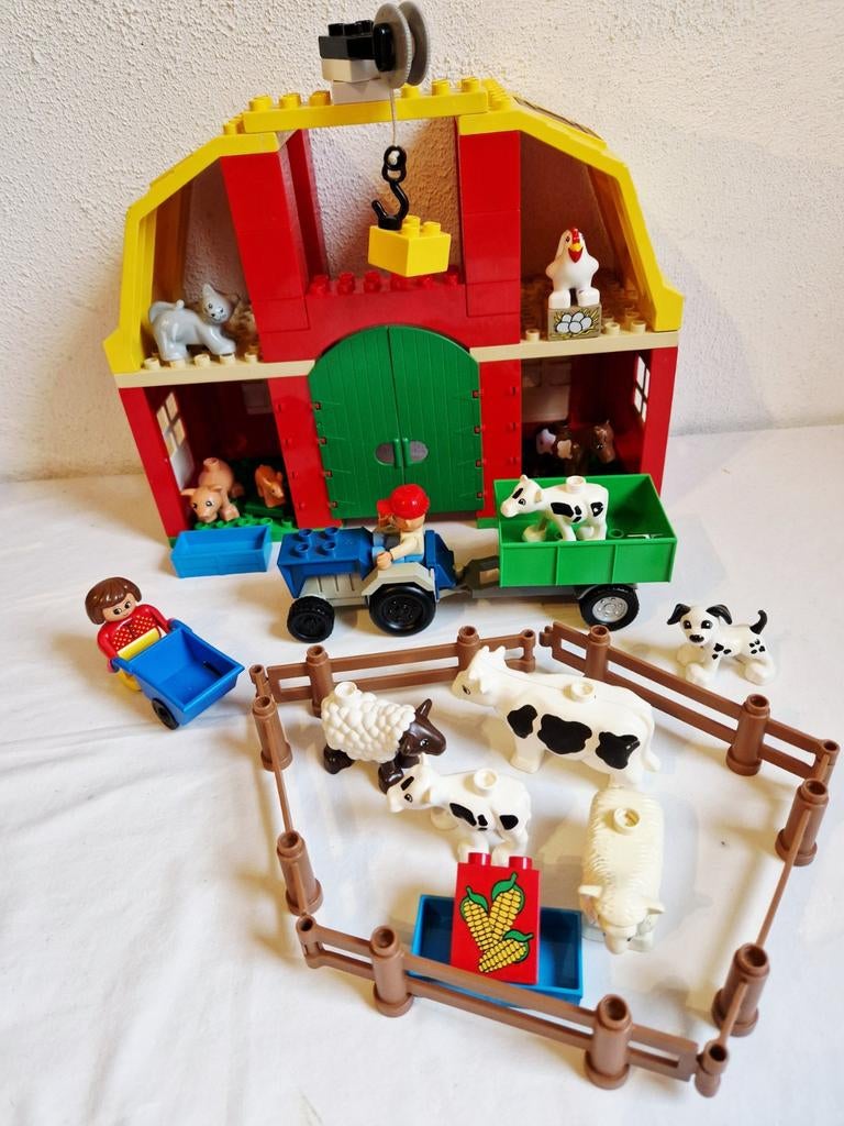 Lego Duplo Boerderij met dieren, Ophalen of Verzenden, Gebruikt, Duplo