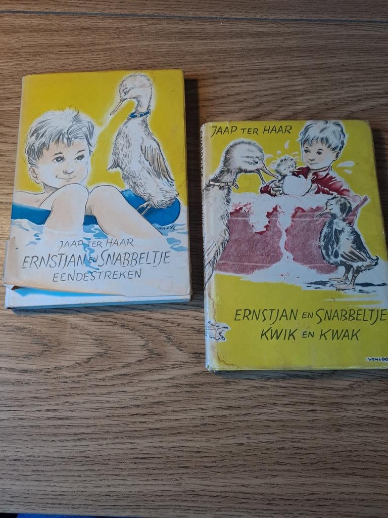 Jaap ter Haar - Ernstjan en Snabbeltje (2 boeken), Boeken, Ophalen of Verzenden, Gelezen, Jaap ter Haar, Fictie algemeen