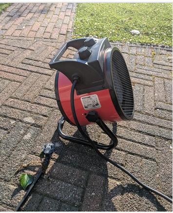 Ventilator kachel 1500/3000 watt, 30 tot 80 cm, Kachel, Minder dan 60 cm, Ophalen of Verzenden