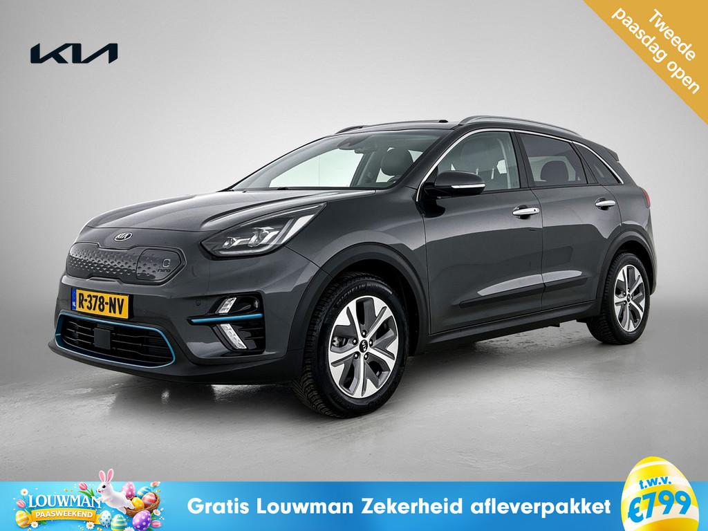 Kia e-Niro DynamicPlusLine 64 kWh Stoelverwarming | Adaptive, 12 maanden, Gebruikt, Zwart, Leder en Stof