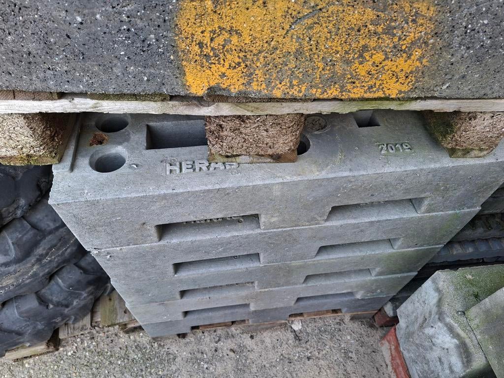 Heras bouwhekvoet kunststof, Ophalen of Verzenden, Overige typen, Minder dan 2 meter