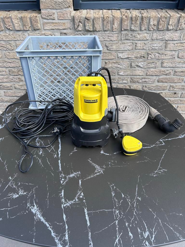Kärcher dompelpomp SP 16.000 Dirt box, Tuin en Terras, Waterpompen, Zo goed als nieuw, Elektrisch, Dompelpomp, Ophalen