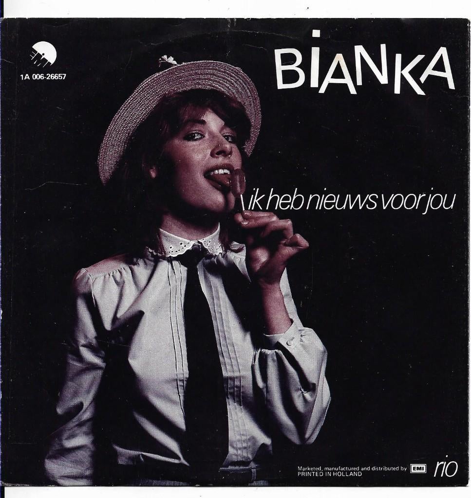 Bianka, Cd's en Dvd's, Vinyl Singles, 7 inch, Single, Ophalen of Verzenden, Zo goed als nieuw