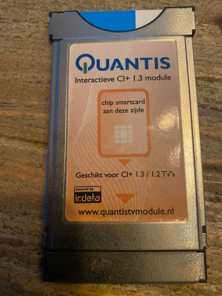 Quantis tv decoder insteek module 1.3 interactive, Ophalen of Verzenden, Zo goed als nieuw