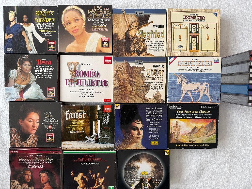 19 Klassieke Opera CD's  (zie omschrijving), Ophalen, Zo goed als nieuw, Classicisme, Boxset