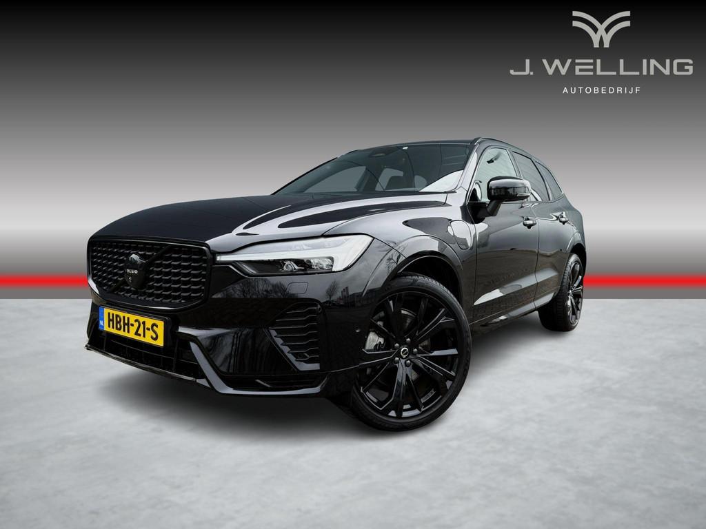 Volvo XC60 2.0 T8 hybrid AWD Ultimate Black Edition B&W Tr.h, Auto's, Automaat, Stof, Gebruikt, Euro 6