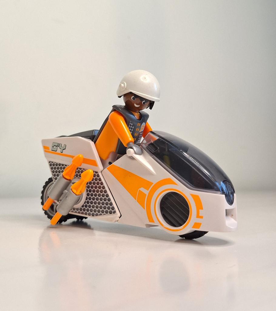 Playmobil ad22 – Agents Spybike, Ophalen of Verzenden, Zo goed als nieuw