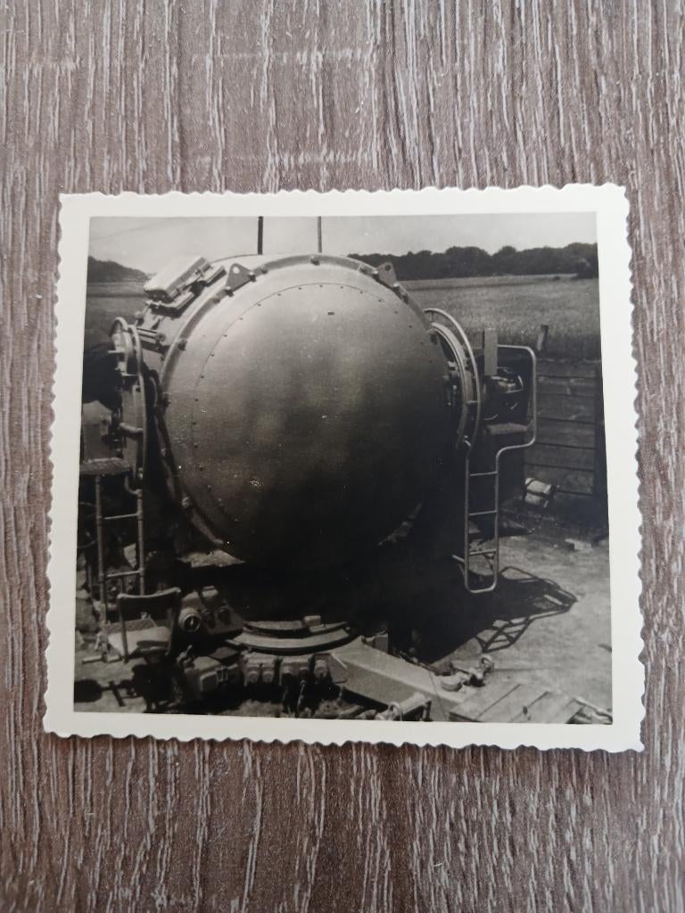 Foto van een Flak schijnwerper, Ophalen of Verzenden, Landmacht, Duitsland, Foto of Poster