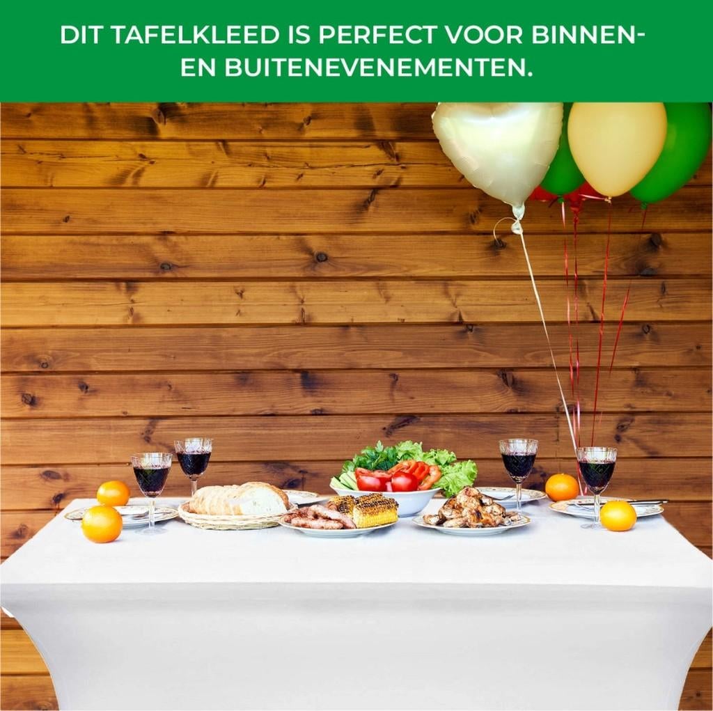 24 stuks nieuwe Rechthoekige Tafelrok Tafelhoes 180cm, Nieuw, Info@maxxgarden.nl, Markettenweg 4-a, Ophalen of Verzenden