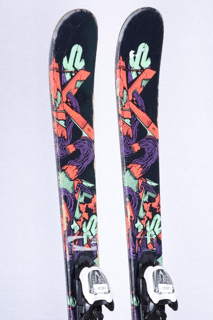 149 kinder ski's K2 JUVY, all terrain rocker, freestyle, Sport en Fitness, Skiën en Langlaufen, Overige merken, 140 tot 160 cm