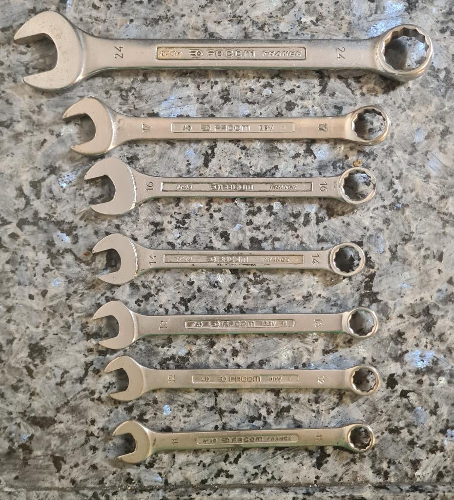 Facom ringsleutel, Auto diversen, Autogereedschap, Ophalen of Verzenden, Gebruikt