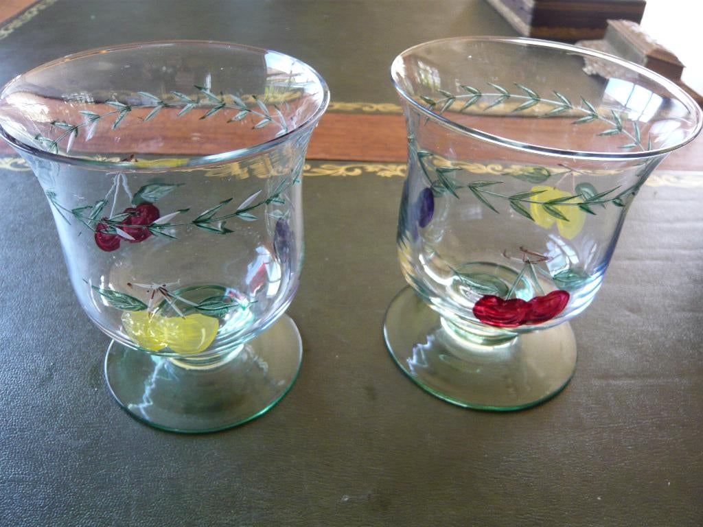 2 Villeroy & Boch French Garden Fleurence glazen 35cl, Glas of Glazen, Ophalen of Verzenden, Overige stijlen, Glas