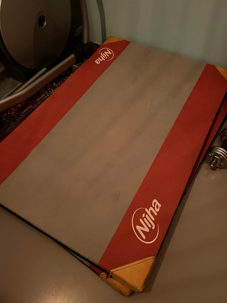 Twee Nijha gymmatten, Ophalen of Verzenden, Gebruikt, Fitnessmat