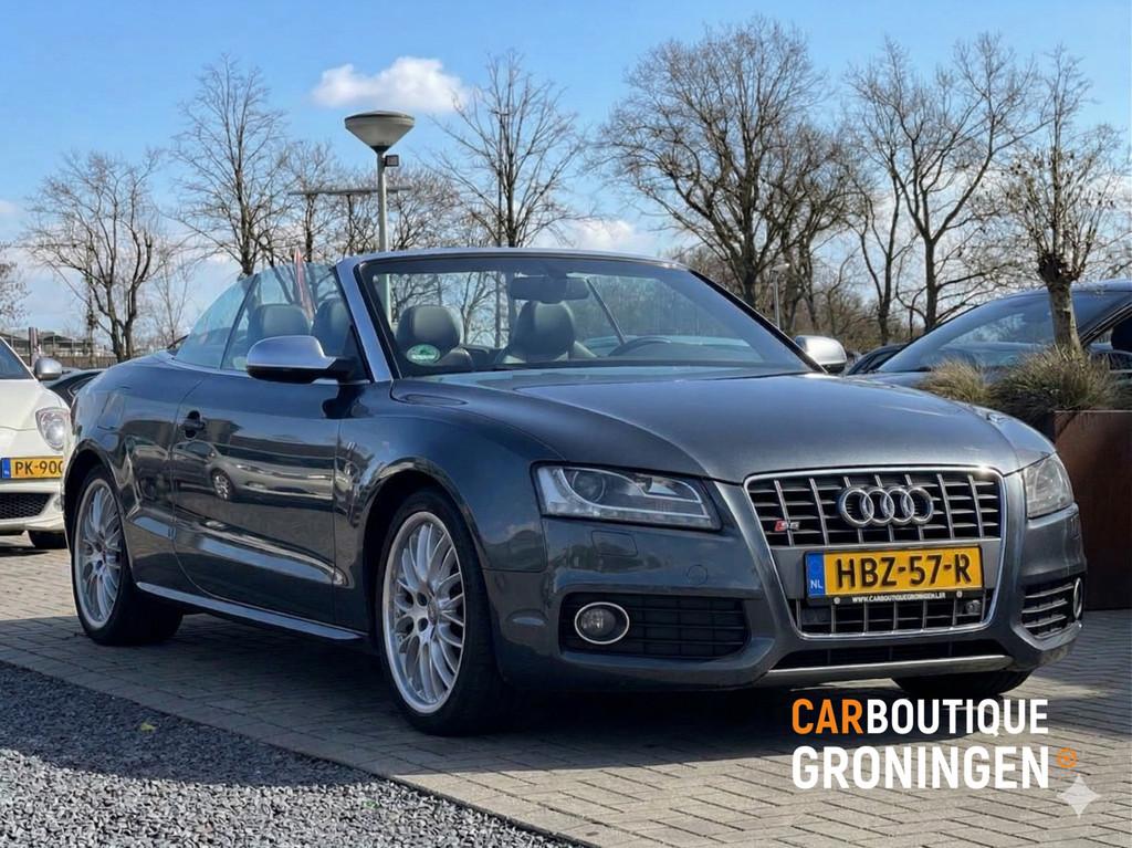 Audi S5 3.0 TFSI S5 quattro | LEDER | B&O | STOELVERWARMING, Automaat, Euro 5, Gebruikt, Zwart