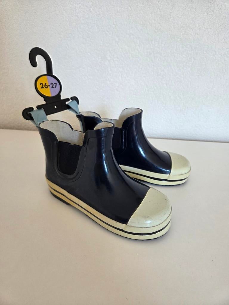 Nieuwe Donkerblauwe Hema regenlaarzen/regen laarsjes mt 26/2, Jongen of Meisje, Nieuw, Ophalen of Verzenden, Laarzen