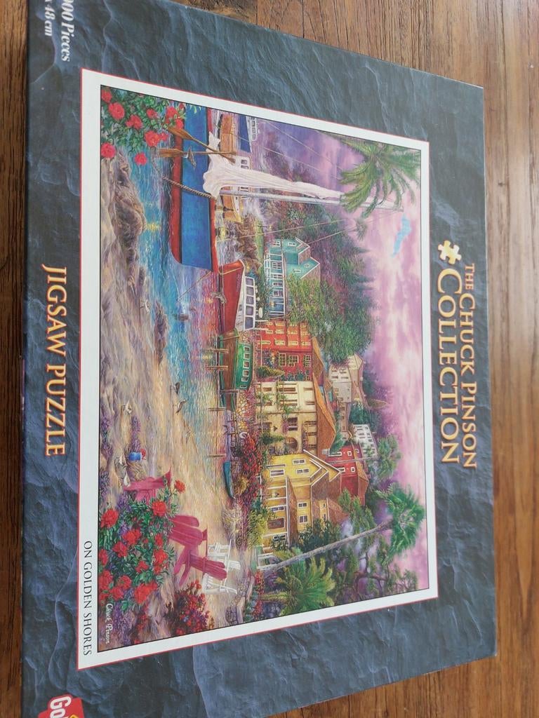 Legpuzzel van 1000 stukjes, Hobby en Vrije tijd, Denksport en Puzzels, Ophalen, 500 t/m 1500 stukjes, Zo goed als nieuw