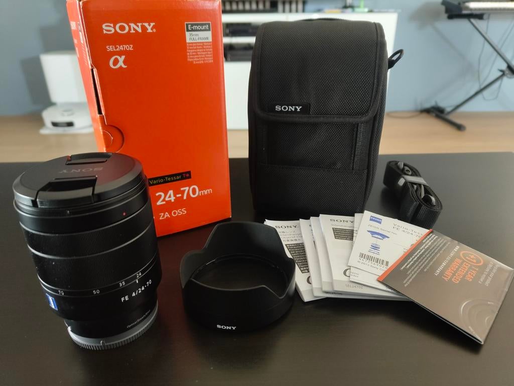 Sony FE 24-70mm f4 za oss - SEL2470Z, Audio, Tv en Foto, Fotografie | Lenzen en Objectieven, Ophalen of Verzenden, Zo goed als nieuw