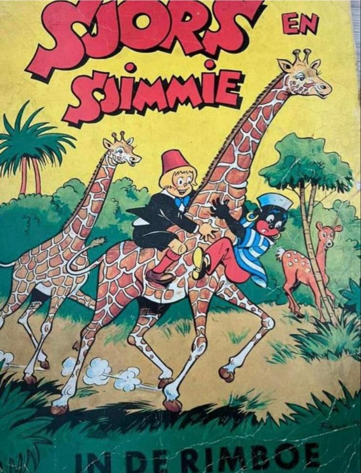 Sjors en Sjimmie in de Rimboe - Vintage stripboek, Boeken, Stripboeken, Eén stripboek, Ophalen of Verzenden, Gelezen