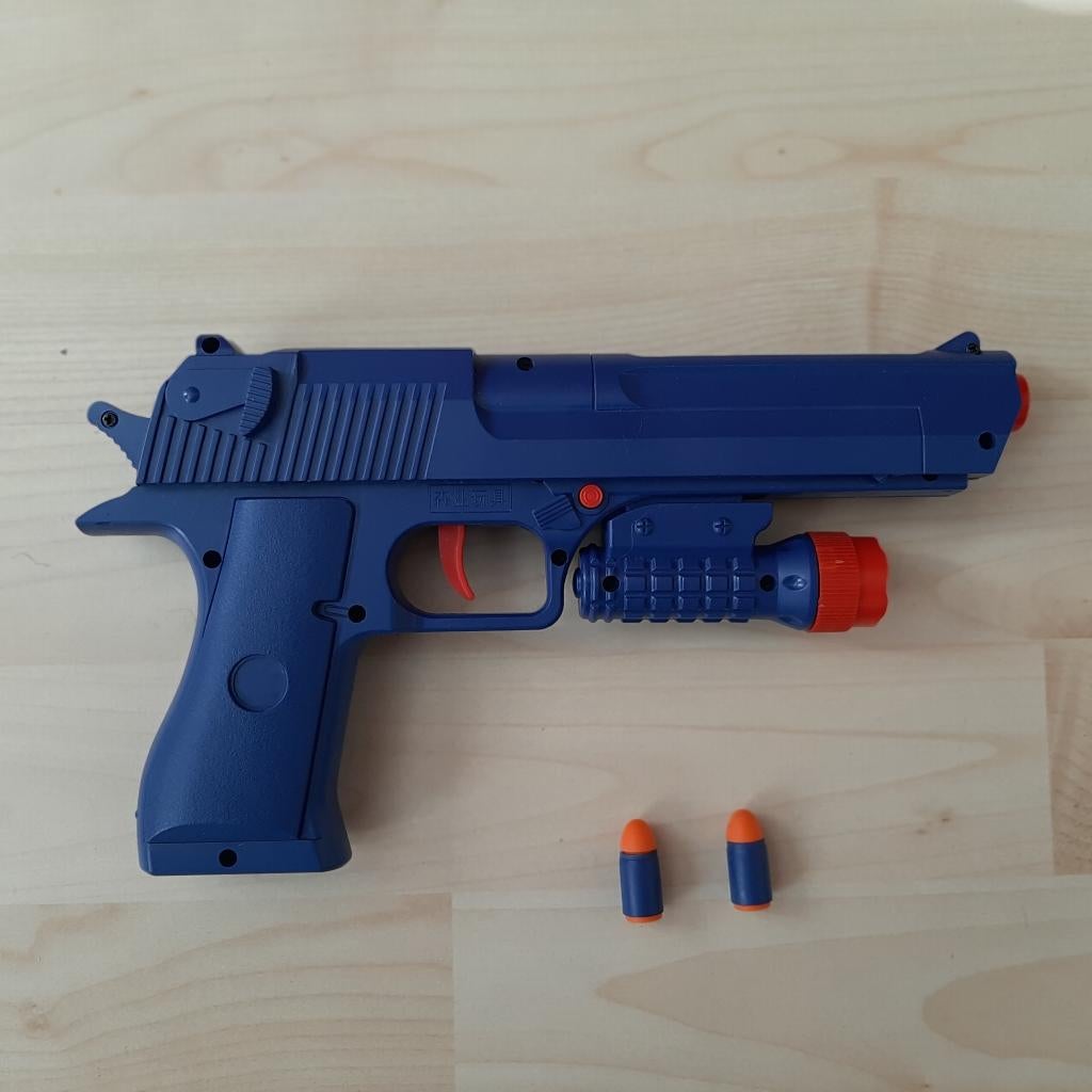 NERF-achtig pistool inclusief 5 patronen, Ophalen of Verzenden